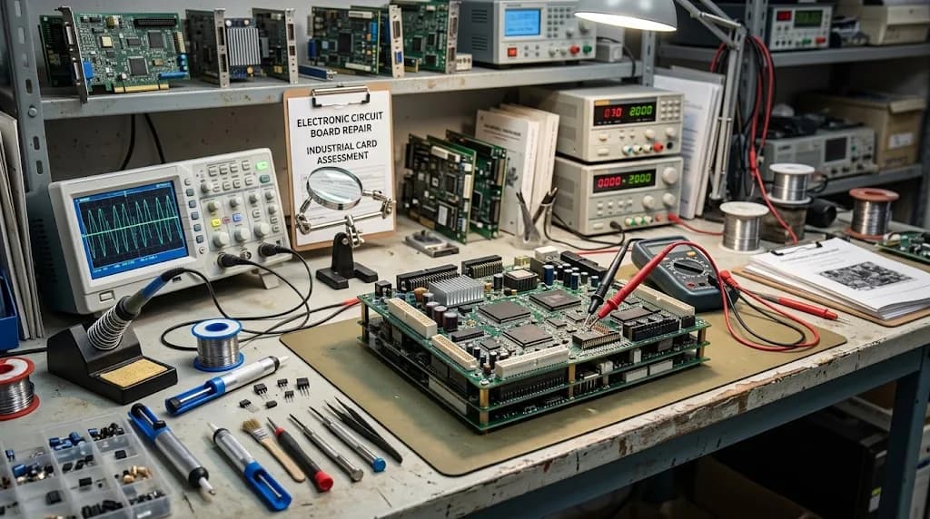 Electronic circuit board repair
